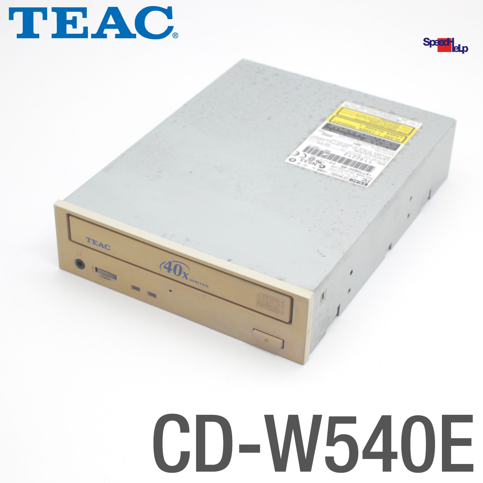 TEAC RECORDER CD-W540E TOP CD-RW DRIVE LAUFWERK IDE 40-POL PIN DRIVE WRITER