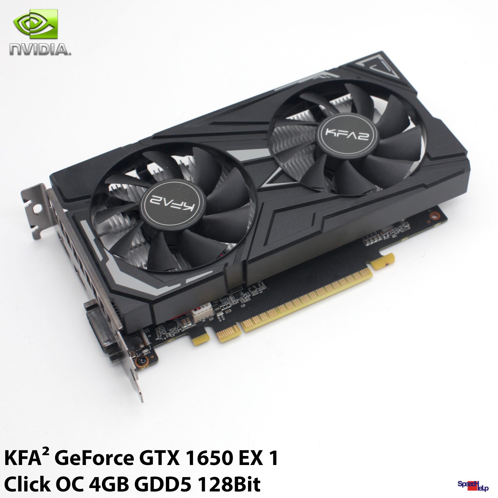 💎KFA2 GEFORCE GTX 1650 EX-1 CLICK OC 4GB 128Bit GDDR5 GRAFIKKARTE VIDEO CARD