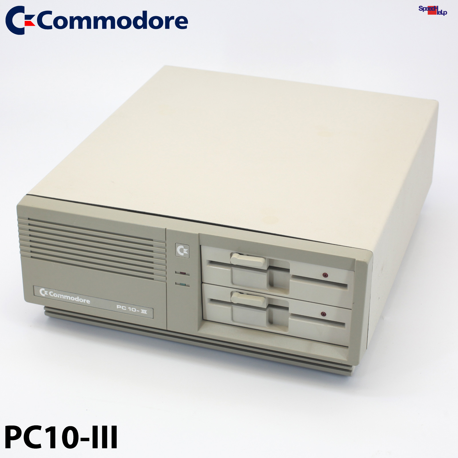 COMMODORE PC10-III OLD DESKTOP COMPUTER PC RETRO GAME SPIELE UNGETESTET!