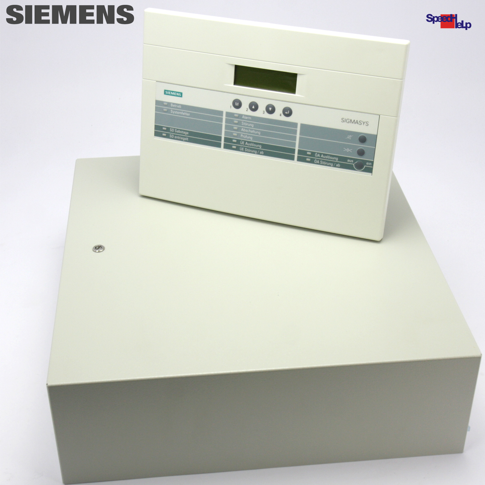 SIEMENS GEFAHRENMELDESYSTEM SIGMASYS B72 ZENTRALE S24230-C210-A2