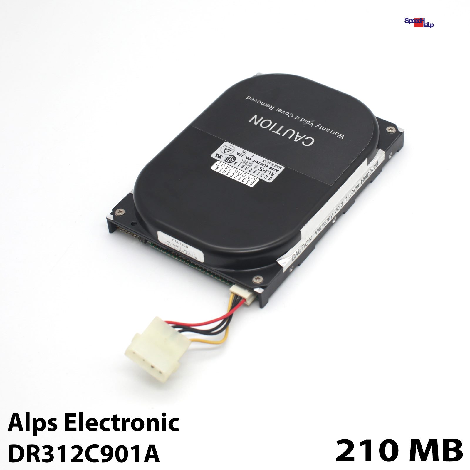 💾ALPS ELECTRONIC DR312C90 210MB 40PIN IDE ATA PATTA HDD FESTPLATTE HARD 286 386