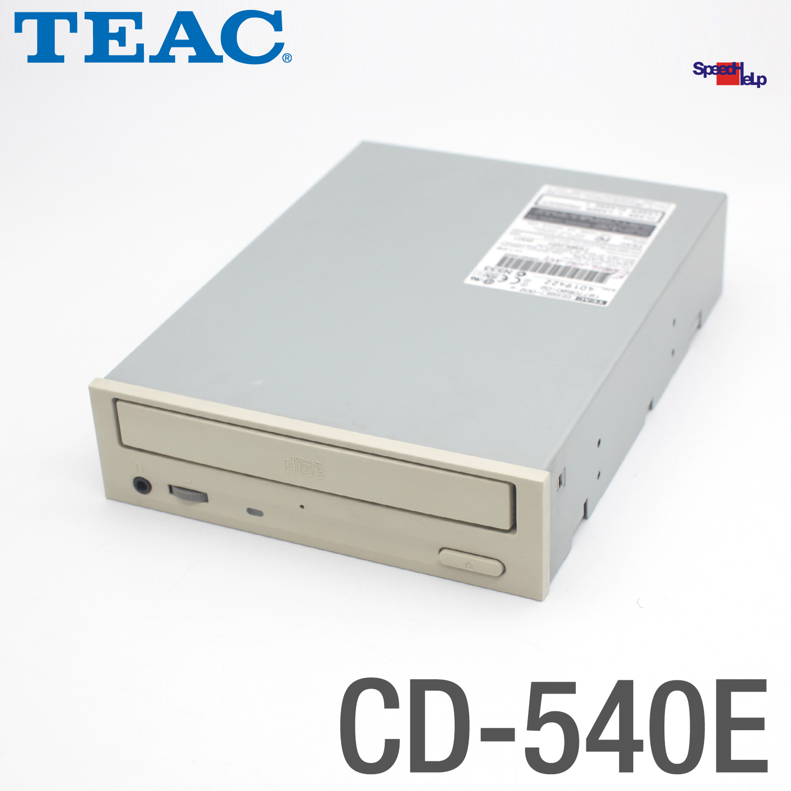 TEAC CD-540E TOP CD-ROM DRIVE LAUFWERK IDE 40-POL PIN DRIVE 40x SPEED READ PC
