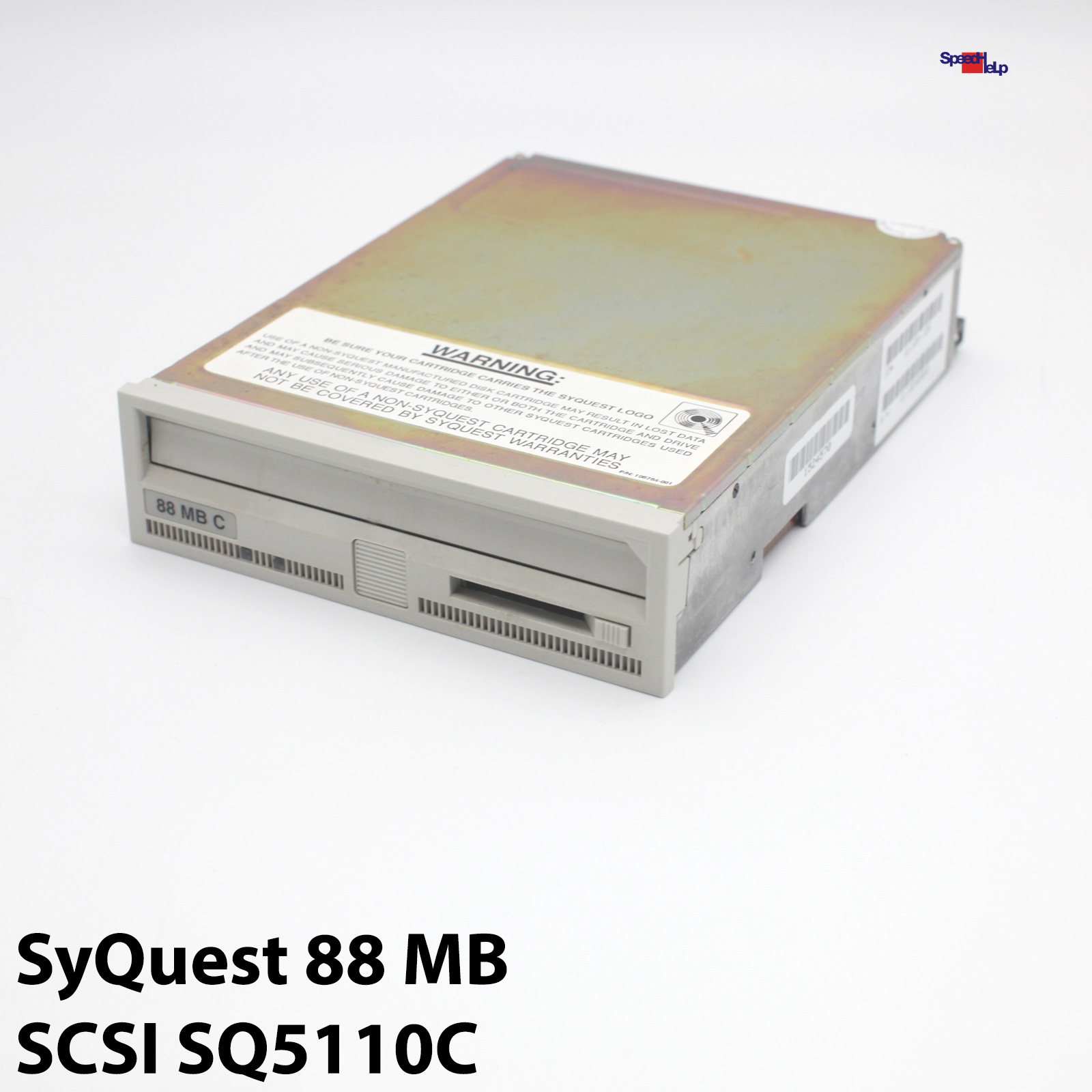 MAGNETO OPTICAL DISK DRIVE MO LAUFWERK: SyQUEST  SQ5110C 88MB C SCSI DEFEKT