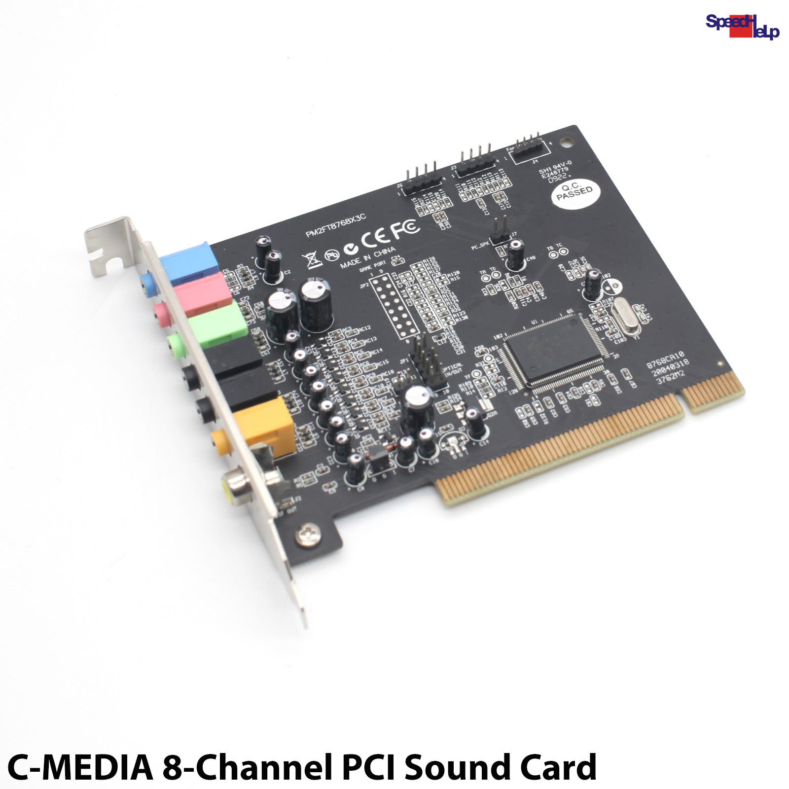 🥇8.1 C-MEDIA CMI8768 /PCI-8CH PCI SOUND AUDIO CARD KARTE ST LAB PM2FT8768X3C