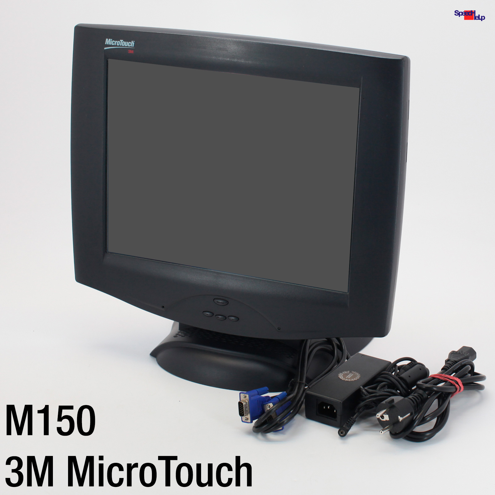 POS 38.1CM  15" 3M MICROTOUCH M150 11-81372-129 TOUCHSCREEN DISPLAY MONITOR TOP