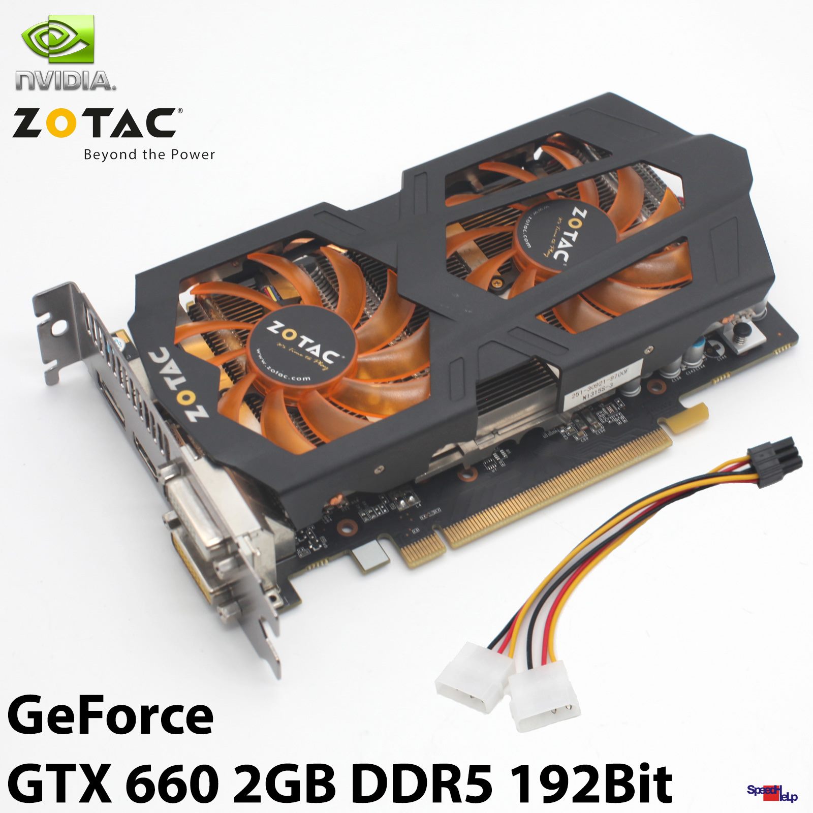 💎GEFORCE GTX 660 2GB 192Bit DDR5 GRAFIKKARTE PCI-E VIDEO CARD HDMI DIPSLAY PORT