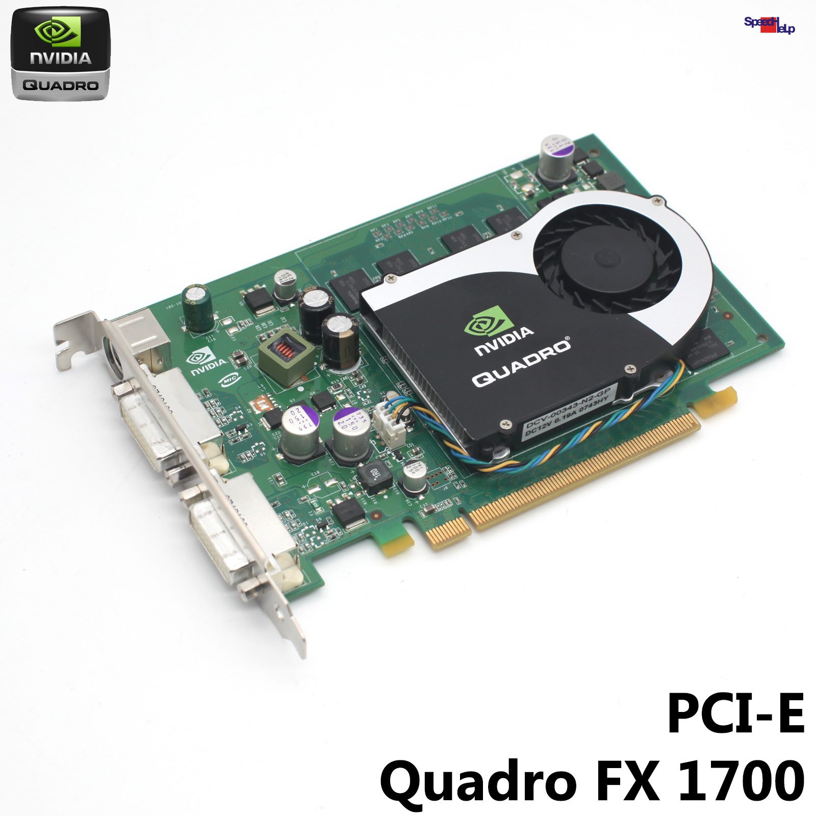 ⭐NVIDIA QUADRO FX 1700 512MB DDR2 PCI-E GRAFIKKARTE VIDEO HP 454317 456135 DUAL