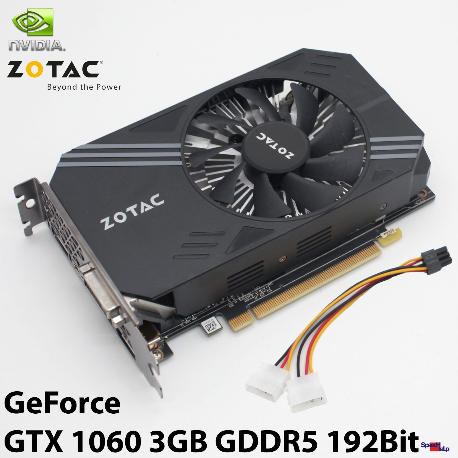 💎GEFORCE GTX 1060 3GB 192Bit GDDR5 GRAFIKKARTE PCI-E VIDEO CARD 3x DISPLAY PORT