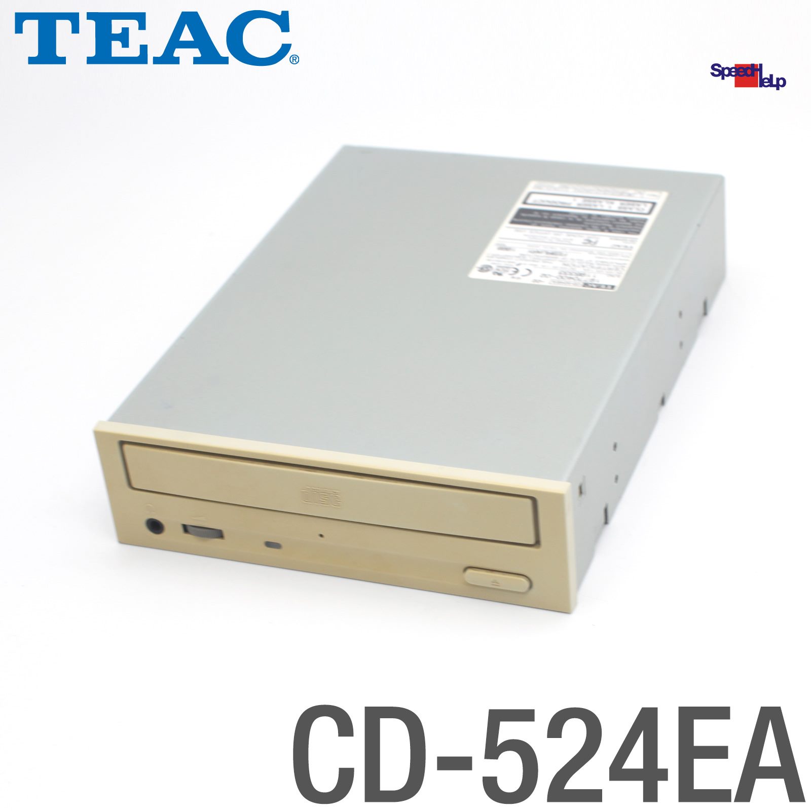 💿TEAC CD-ROM CD-524EA CD DRIVE LAUFWERK IDE 40-POL PIN DRIVE READ ALL PC
