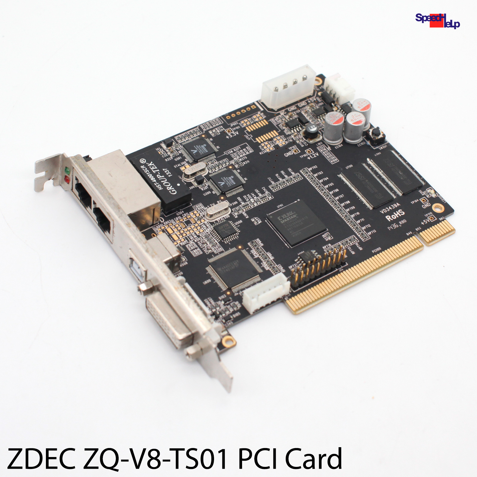 ZDEC M81GCA01 VD3439A FULL COLOR LED DISPLAY TRANSMITTER PCI CARD KARTE XILINX