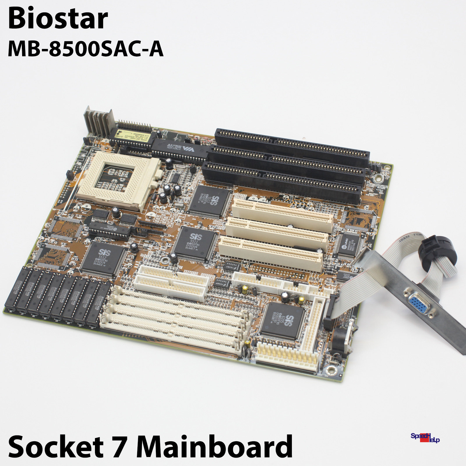 FIC  VB-601-V PENTIUM CELERON II III SLOT 1 MOTHERBOARD MAINBOARD DEFEKT