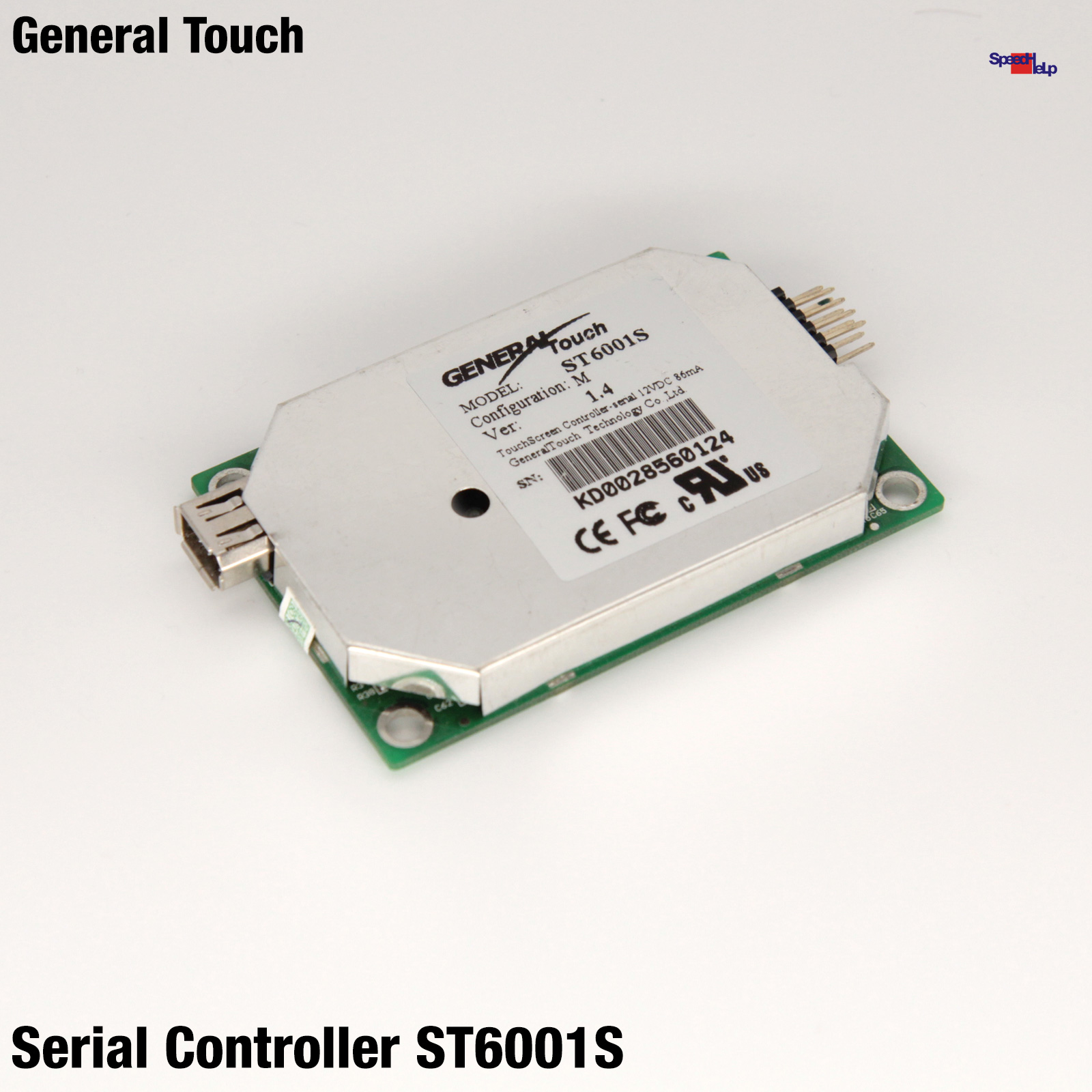 GENERAL TOUCH ST6001S SERIAL CONTROLLER RS-232