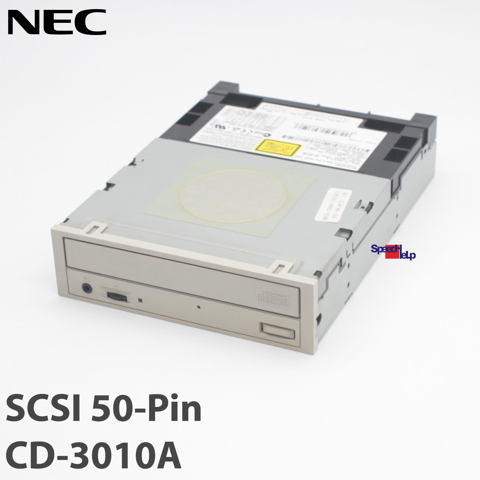 💿TOP NEC CD-1030A SCSI CD DRIVE LAUFWERK SCSI 50-POL DRIVE GETESTET OK MWST