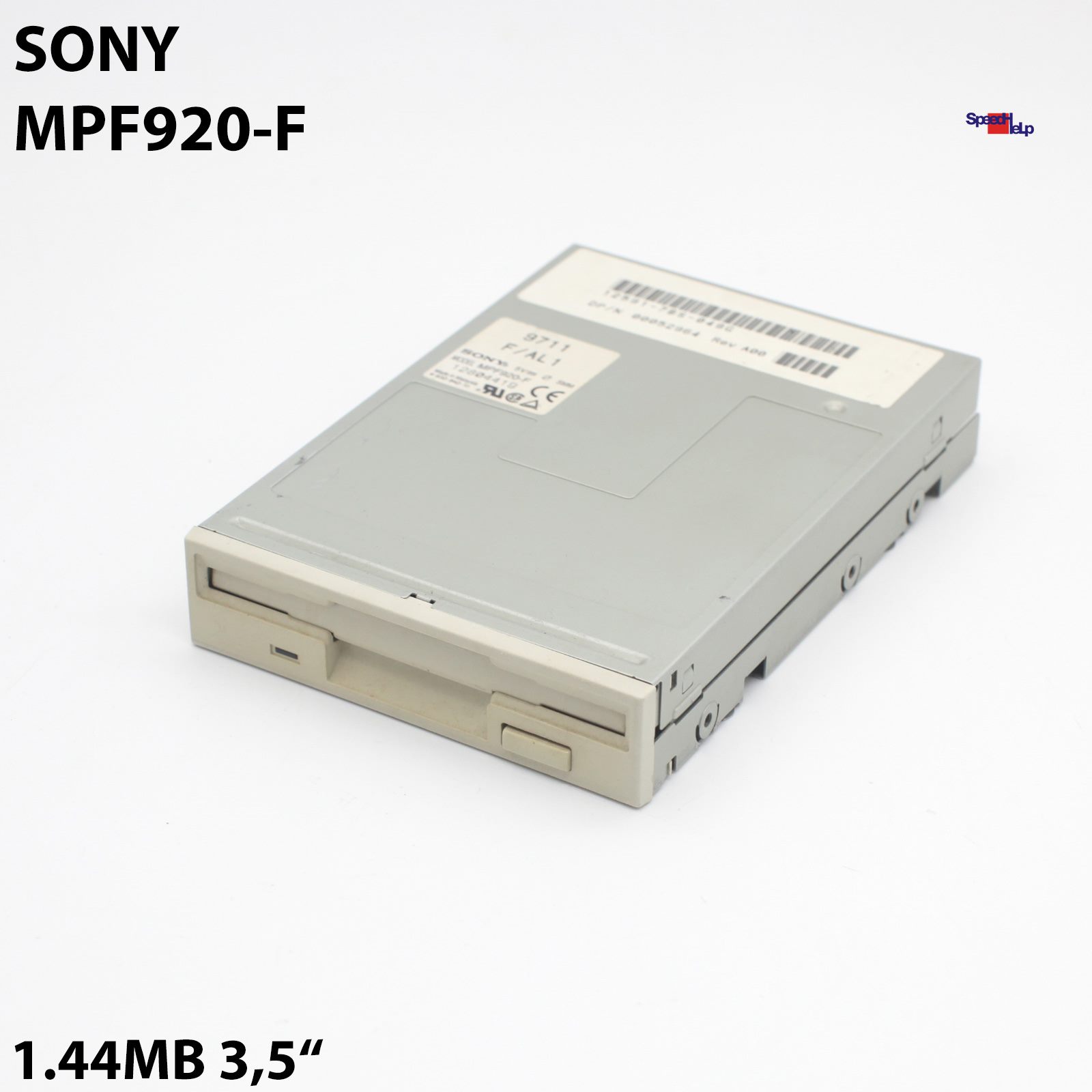 SONY MPF920-F 3.5" 1.44MB FDD FLOPPY LAUFWERK DISKETTEN DISK DRIVE 0 & 1 JUMPER