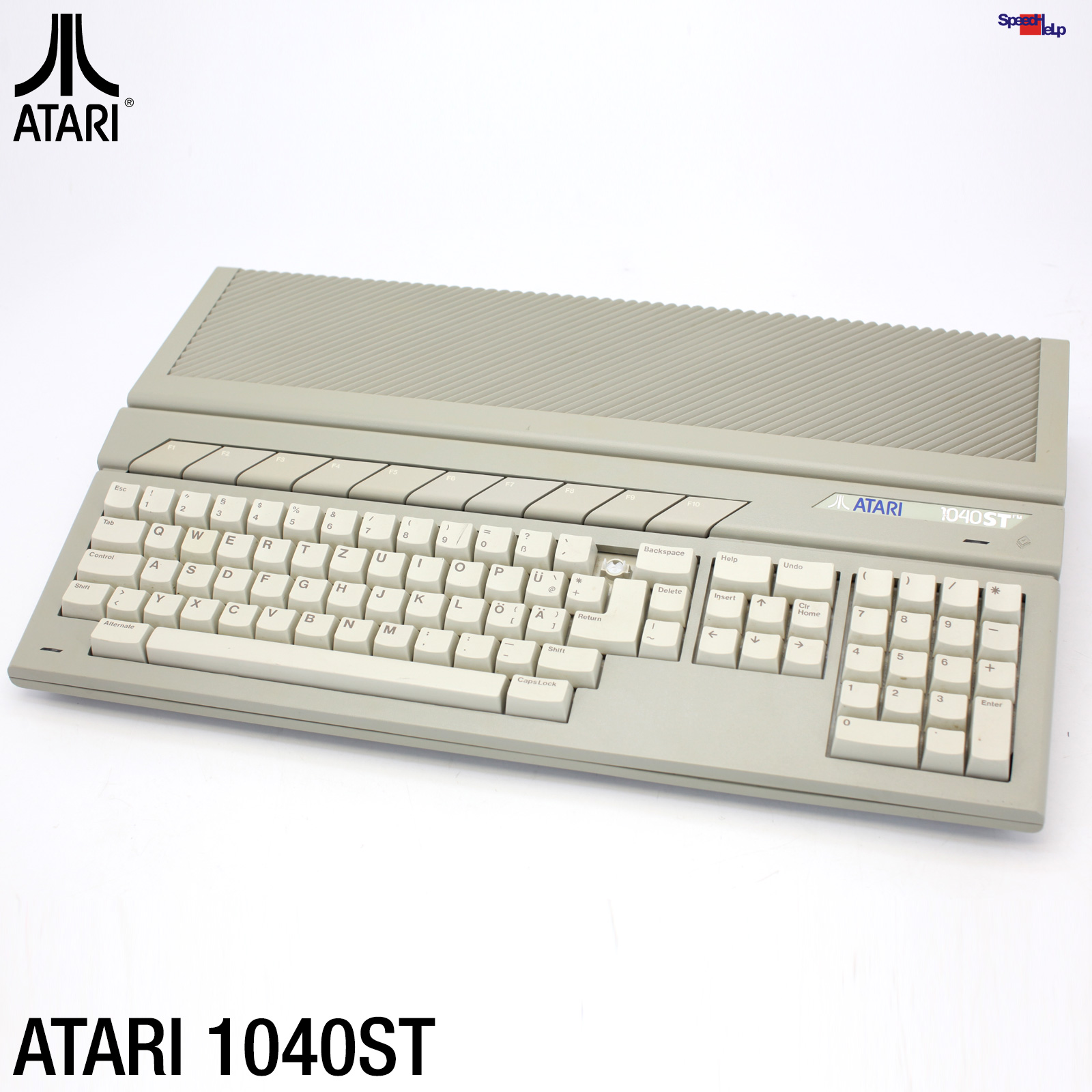 ATARI 1040ST 1040STFM OLD DESKTOP COMPUTER PC RETRO GAME SPIELE 1040 ST