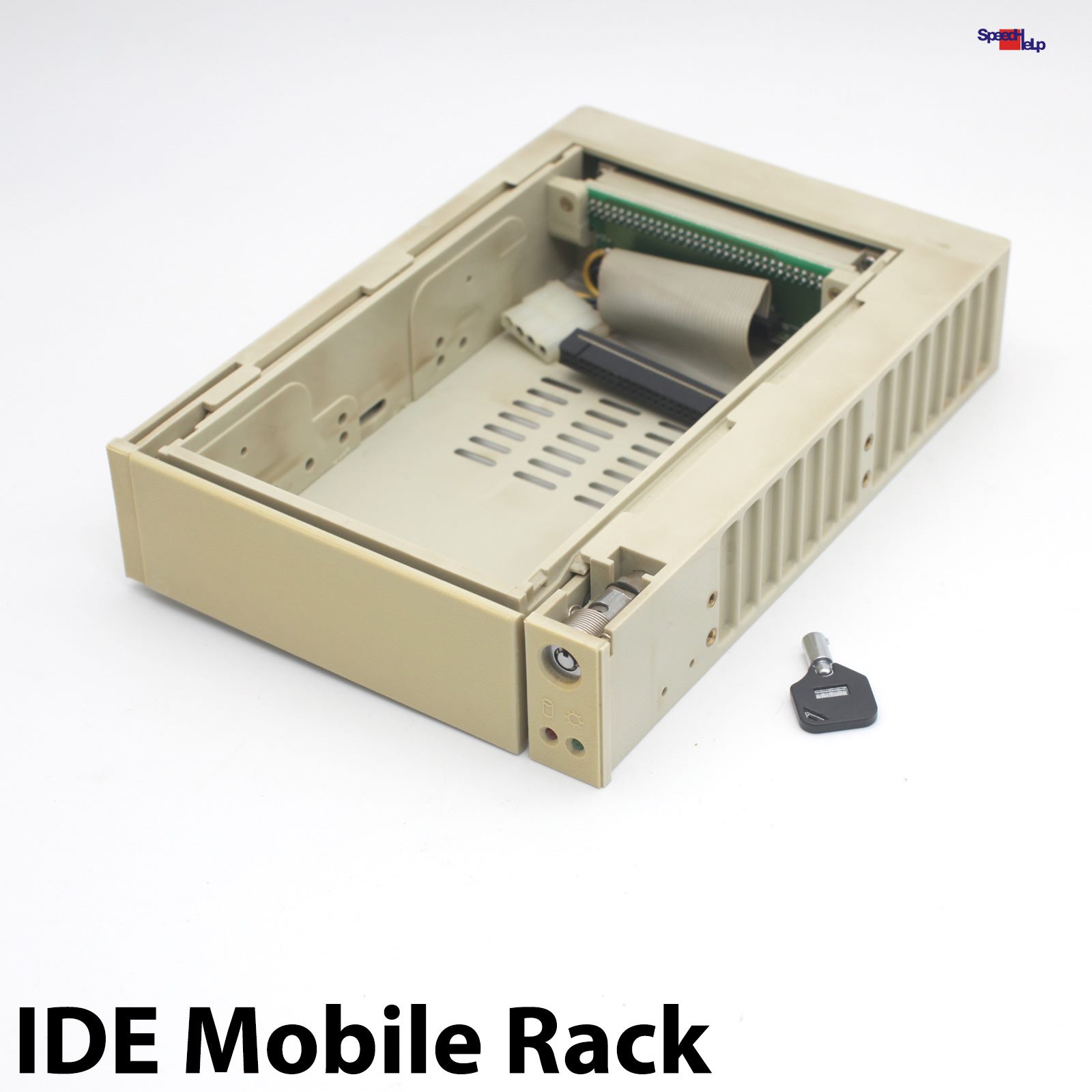 IDE PATA HDD FESTPLATTE MOBILE RACK 40-PIN HARD DRIVE WECHSELRAHMEN WITH KEY