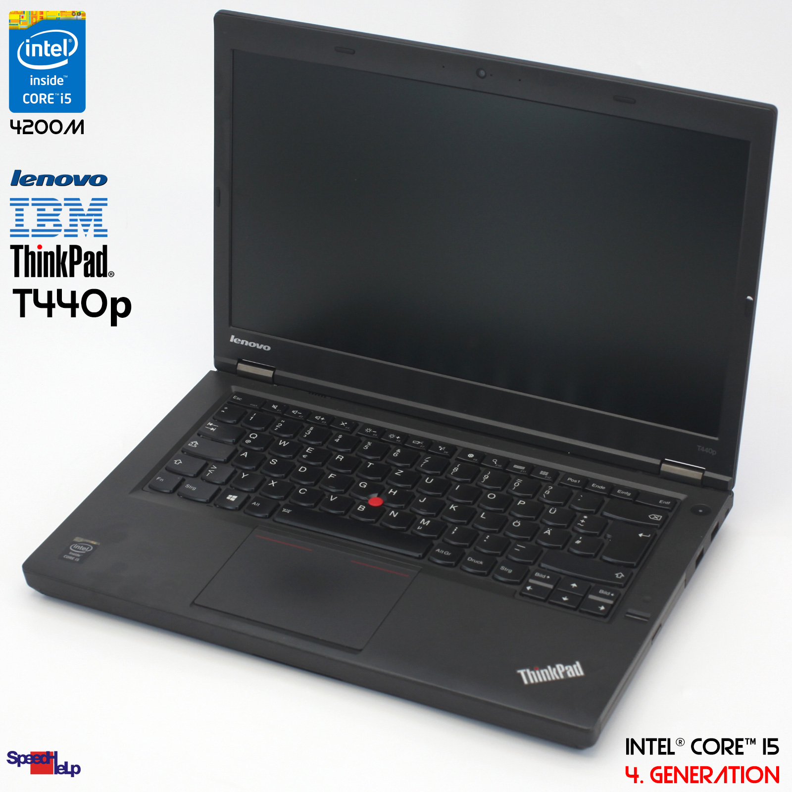 LENOVO THINKPAD T440P IBM NOTEBOOK LAPTOP WINDOWS 7 PRO DVDRW 500GB HDD 4GB