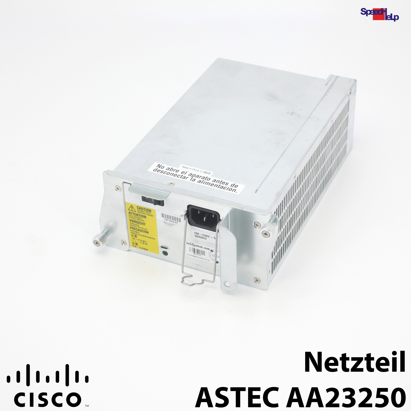 ASTEC AA23250 NETZTEIL PSU 6000W CISCO SYSTEM CATALYST P/N: 341-0687-04