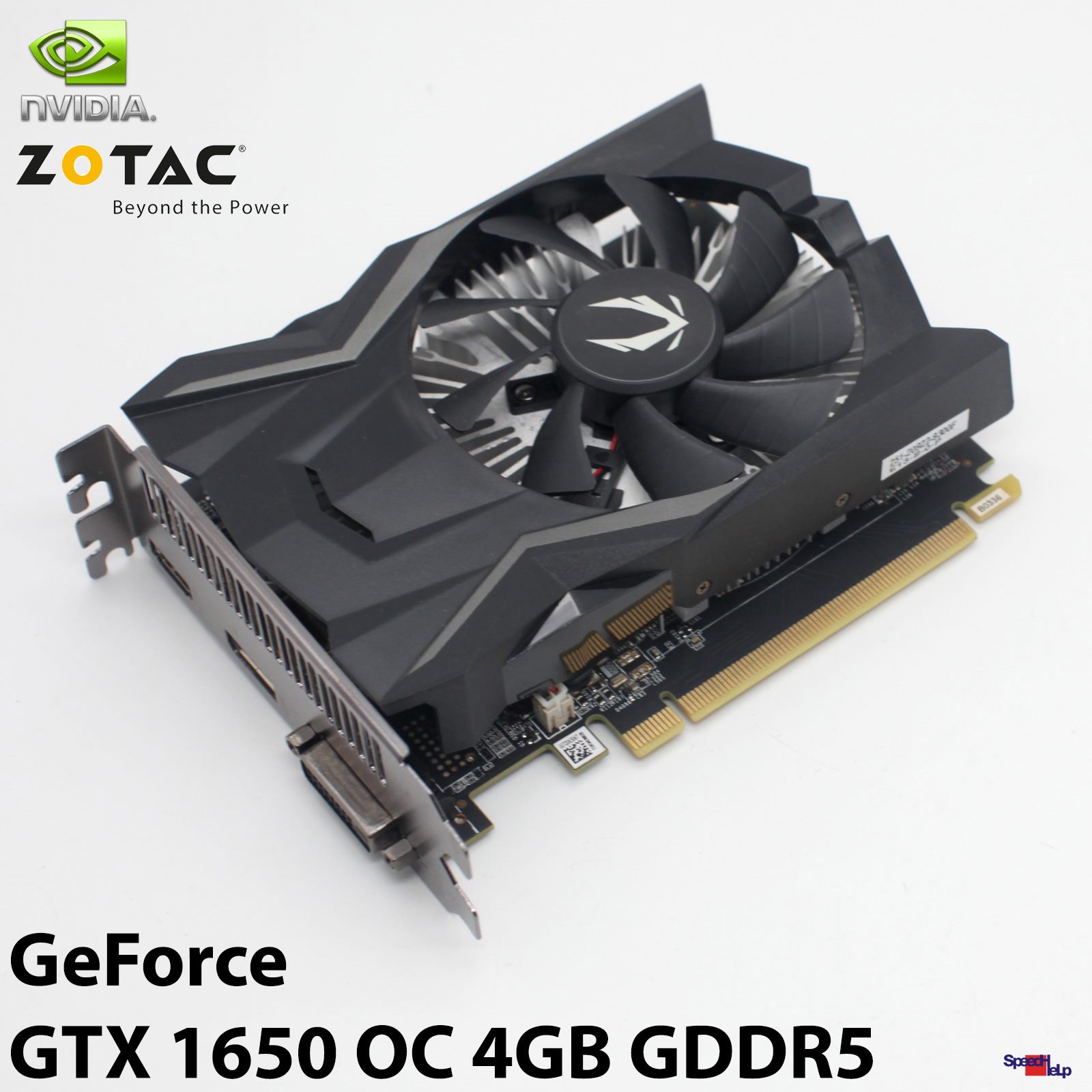 💎GEFORCE GTX 1650 OC 4GB 128Bit GDDR5 GRAFIKKARTE PCI-E VIDEO CARD ZOTAC GAMING