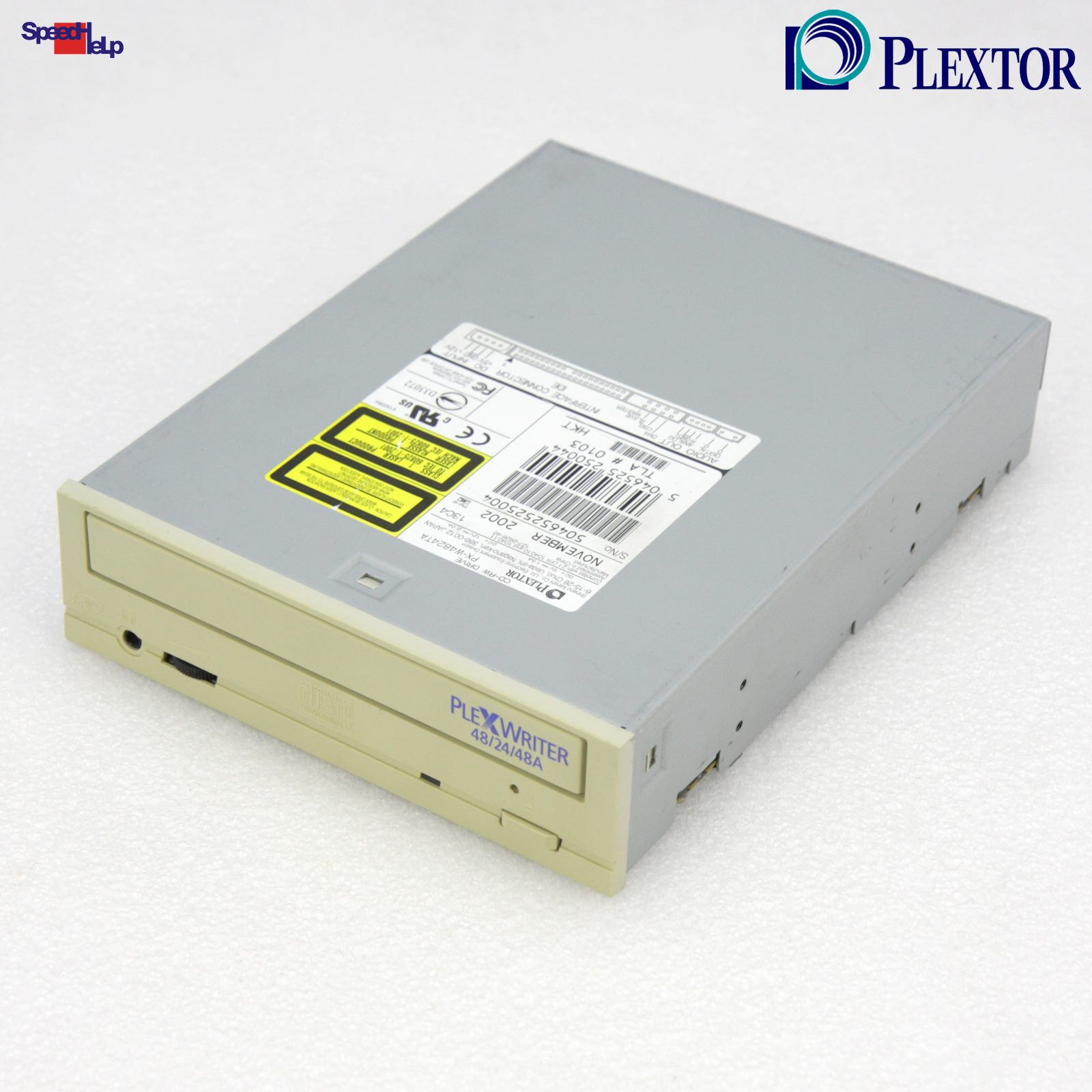 PLEXTOR 48/24/48A PX-W4824TA CD-RW BRENNER RECORDER 48x 24x LAUFWERK IDE DRIVE