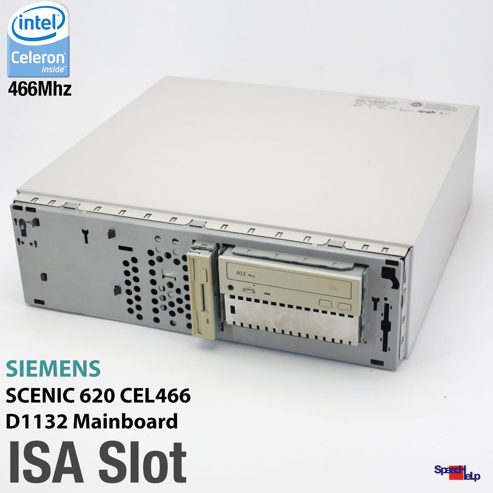 🖥ISA PC SIEMENS SCENIC 620 CEL466 D1132 COMPUTER PENTIUM II WINDOWS 98 PARALLEL