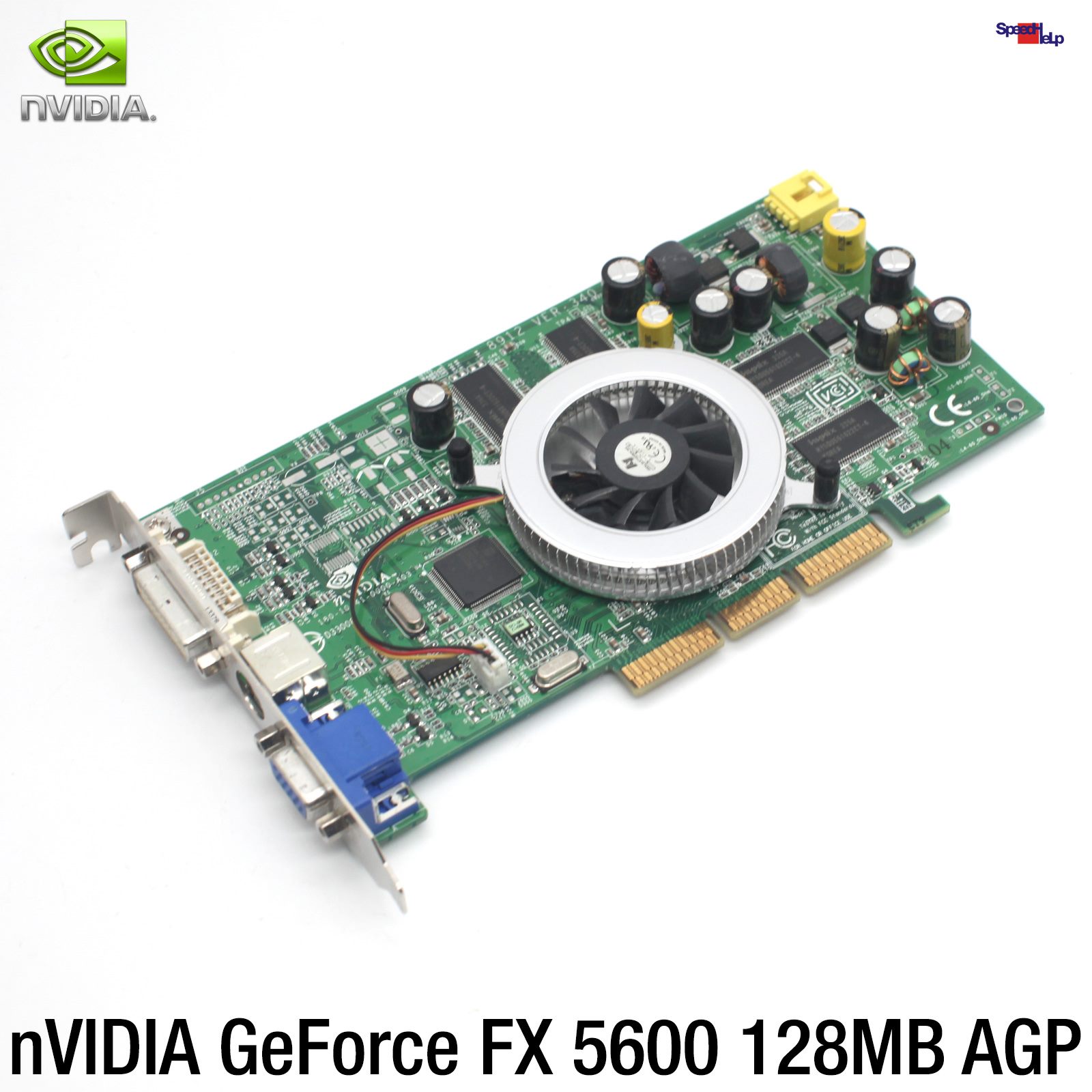📺GEFORCE FX 5600 MSI MS-8912 VER.340 128MB AGP GRAFIKKARTE VIDEO VIDEO CARD OLD