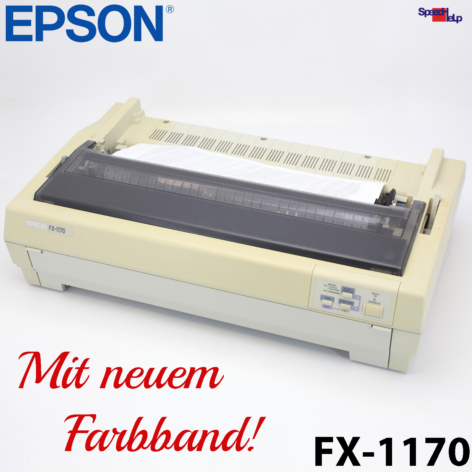 🖨 EPSON FX-1170 P711A A3 A4 MATRIX NADELDRUCKER DOT PRINTER PARALLEL MWST