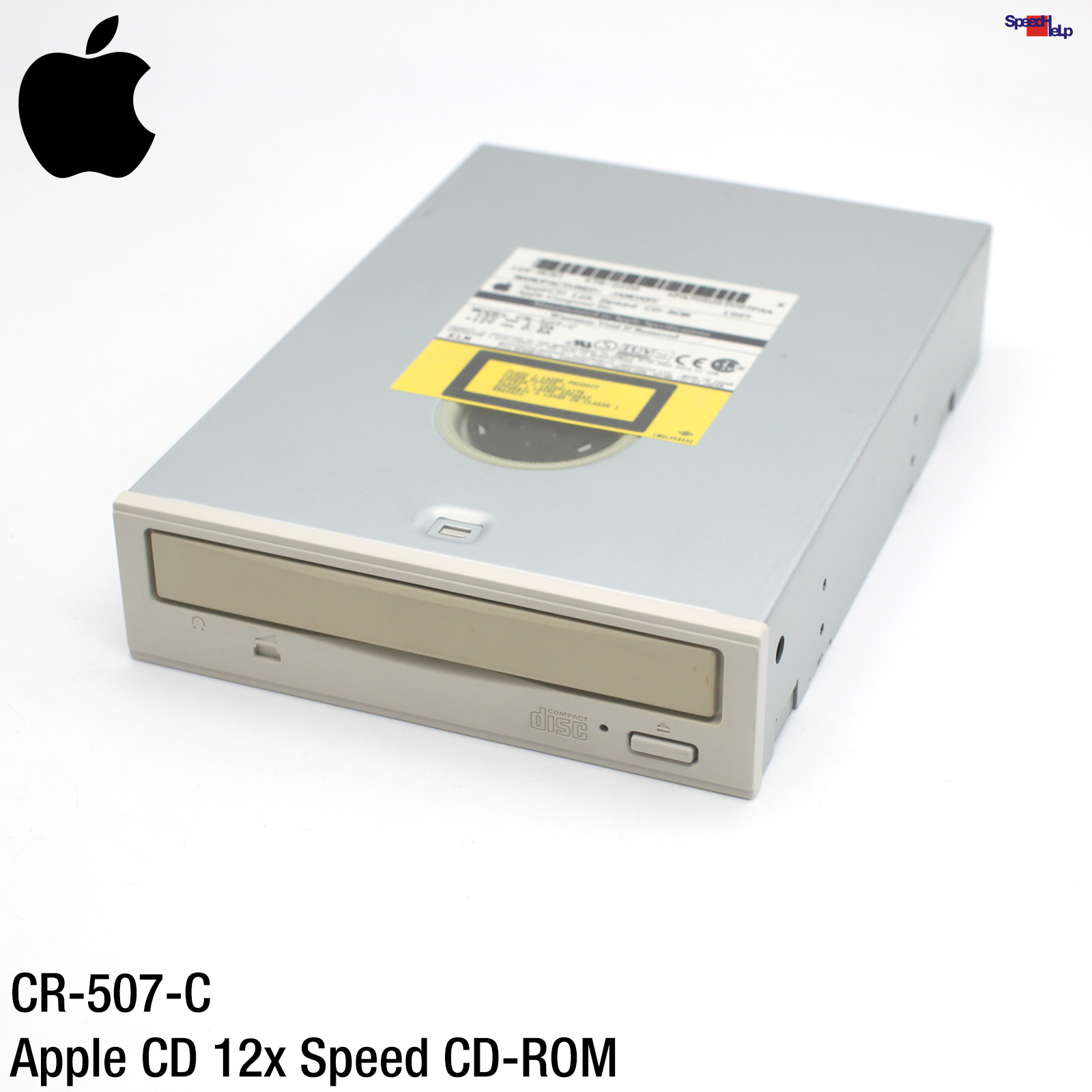 APPLE CD 12X SPEED PANASONIC CR-507-C READ CD-ROM LAUFWERK SCSI 50-POL PIN DRIVE