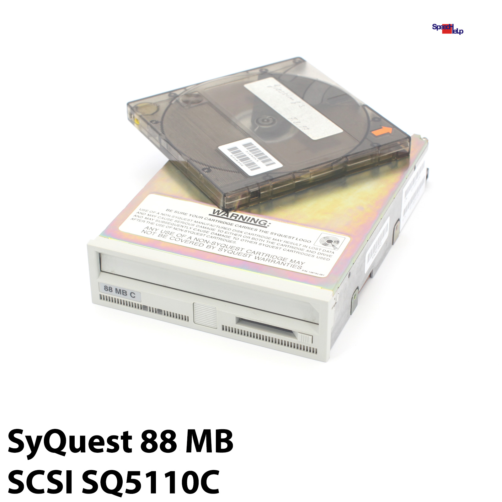MAGNETO OPTICAL DISK DRIVE MO LAUFWERK: SyQUEST  SQ5110C 88MB C SCSI 50-PIN