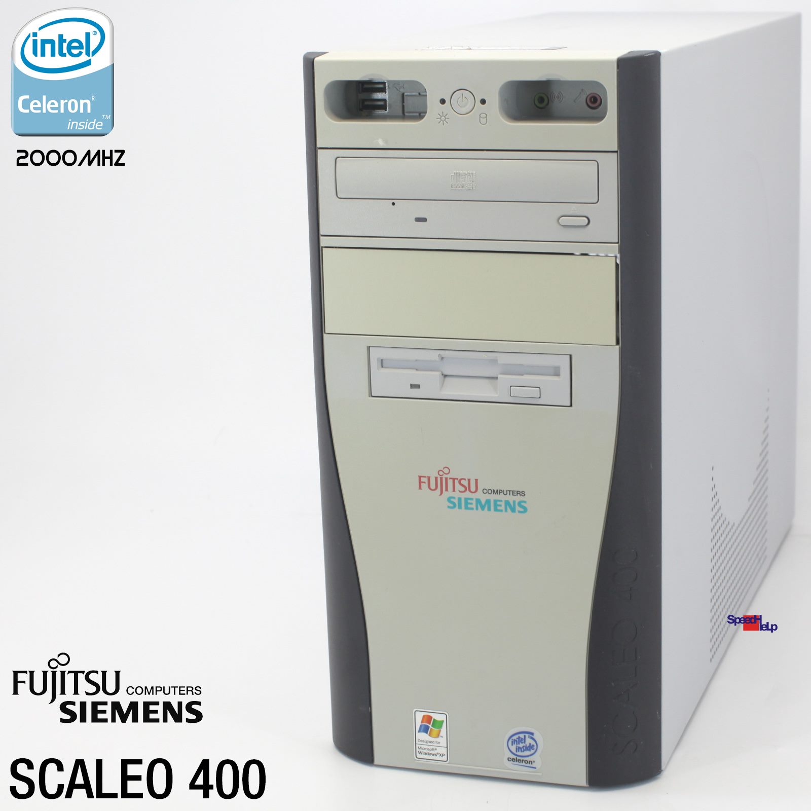 FUJITSU SIEMENS SCALEO 400 D1520 FSC PC COMPUTER CELERON 2GHZ LPT COM WINDOWS 98