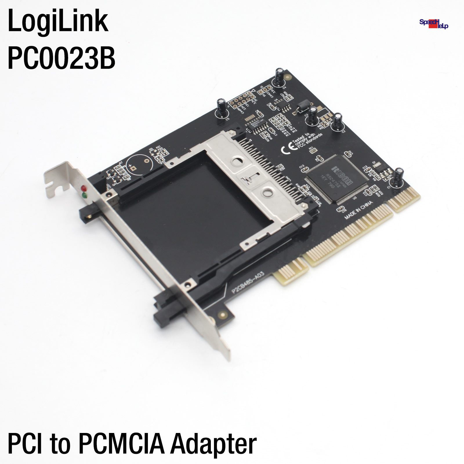 ⭐LOGILINK PC0023B P2CB485-A03 PCI PCMCIA KARTE ADAPTER PC CARD PORT ALL WINDOW