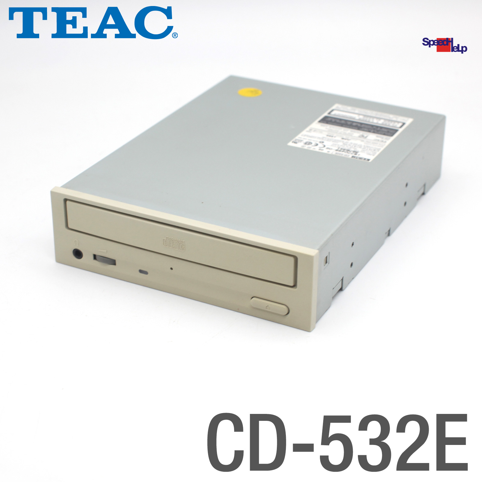 TEAC CD-532E CD-ROM DRIVE LAUFWERK IDE 40-POL PIN DRIVE 40x SPEED READ ALL PC