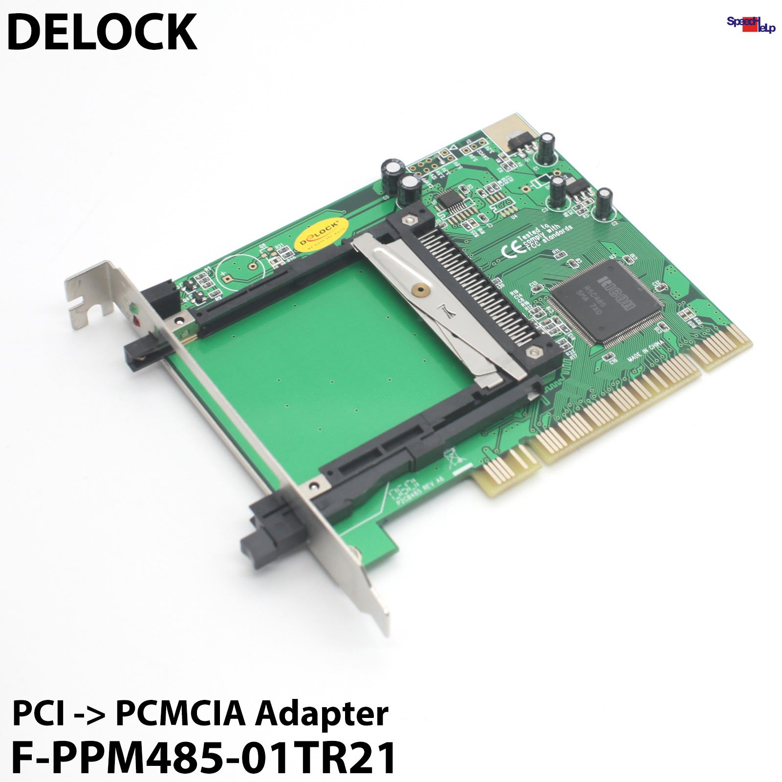 ⭐DELOCK FG-PPM485-01-TR21 PCI TO PCMCIA KARTE ADAPTER PC CARD PORT ALL WINDOW